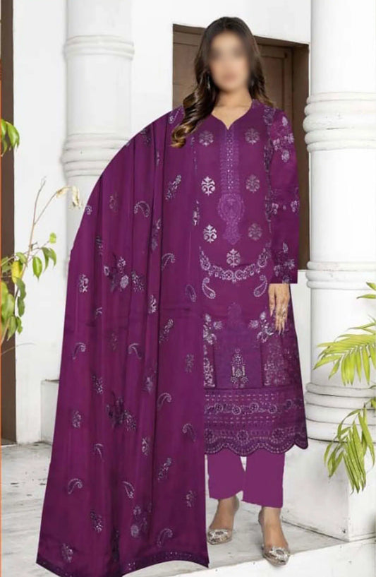 Marjjan Self Embroidered Collection 2024 - MNC 223  D