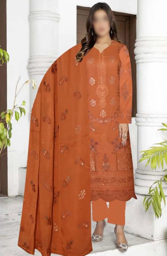 Marjjan Self Embroidered Collection 2024 - MNC 223  E