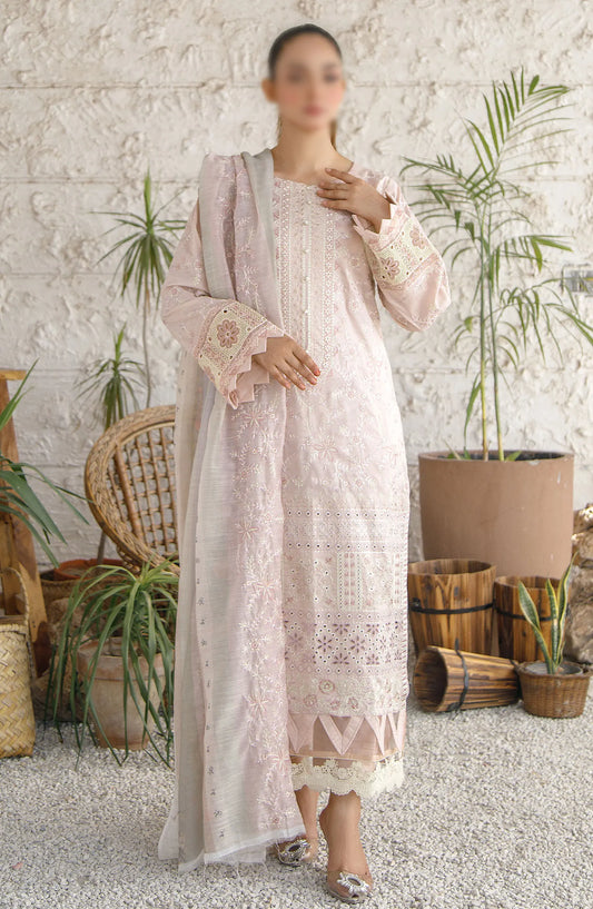 Marjjan Slub Lawn Embroidered Collection - MNC 204 A