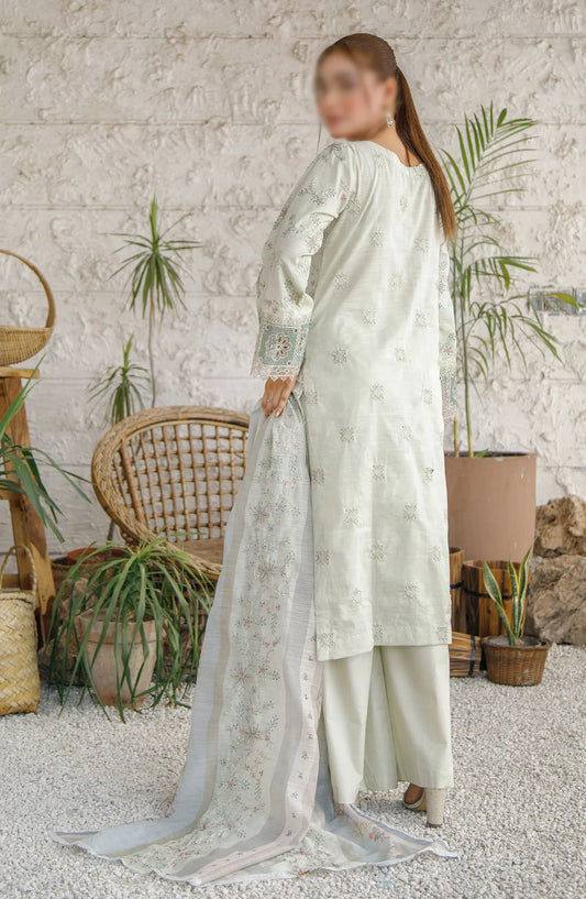 Marjjan Slub Lawn Embroidered Collection - MNC 204 B