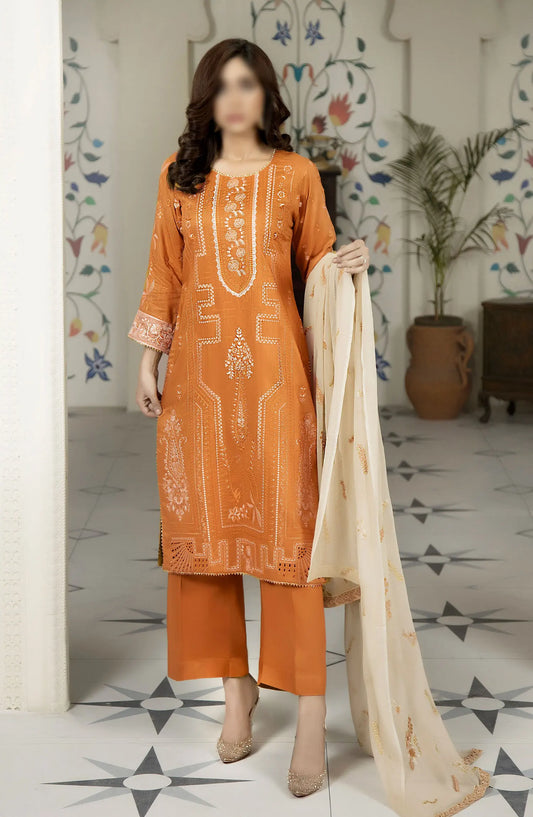 Marjjan Embroidered Lawn Unstitched Collection - MNC 93 A