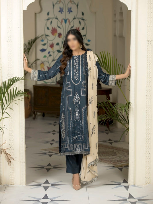 MNC 93 B Marjjan Embroidered Lawn Unstitched Collection