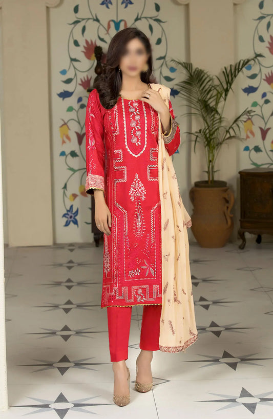 Marjjan Embroidered Lawn Unstitched Collection - MNC 93 D