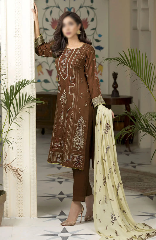 Marjjan Embroidered Lawn Unstitched Collection - MNC 93 E