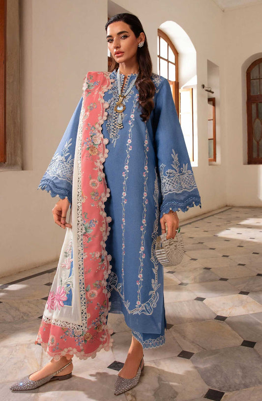 Aaleen Winter Unstitched Collection 2024 - Modern-Memsaab