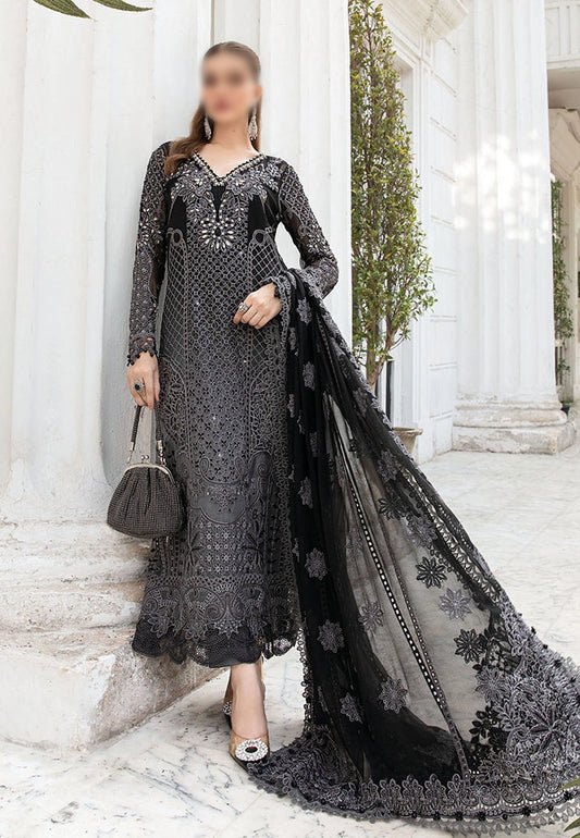 Maria B Unstitched Chiffon Collection 2024 - MPC-24-01