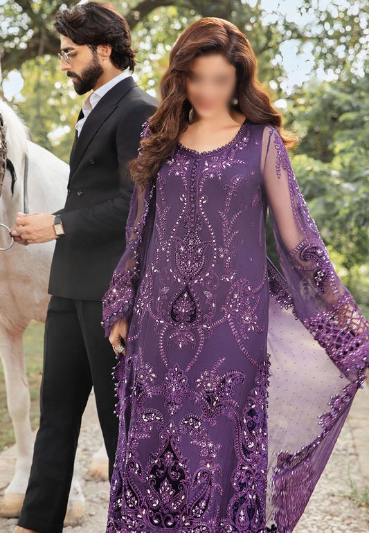 Maria B Unstitched Chiffon Collection 2024 - MPC-24-02