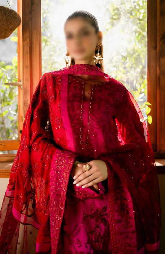Maryum N Maria Luxury Lawn Collection 2024 - MS24-557 MONA