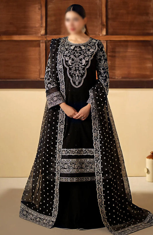 Maryum N Maria Eid-ul-Azha Chapter Two - Luxury Lawn 2024 - MS24-611 LAPIS