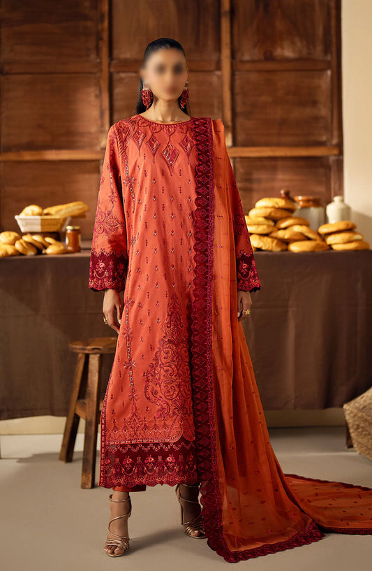 MNM Eid Ul Azha Luxury Lawn Chapter 01 - MS24-628 Faina