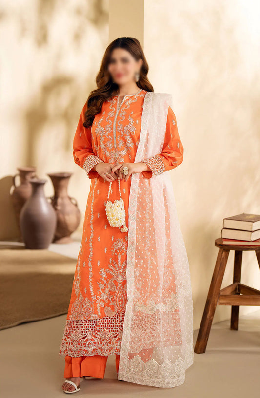 MNM Eid Ul Azha Luxury Lawn Chapter 01 - MS24-629 Polina