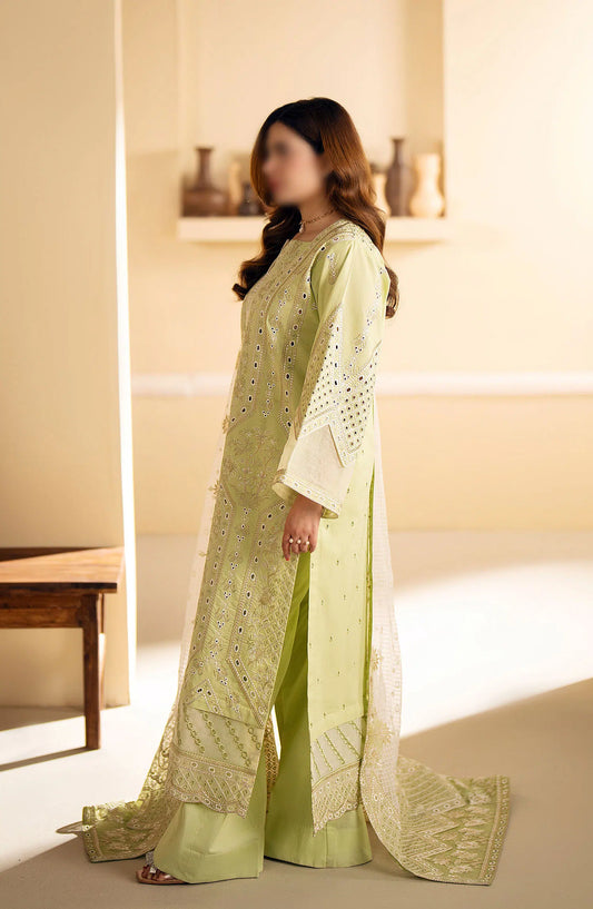 MNM Eid Ul Azha Luxury Lawn Chapter 01 - MS24-634 Yulia