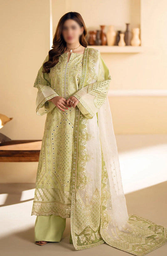 MNM Eid Ul Azha Luxury Lawn Chapter 01 - MS24-634 Yulia