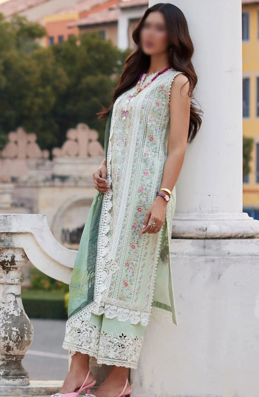Mushq Te Amo Luxury Lawn Collection 2024 - MSL 2412