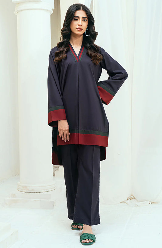 Solid Co-ords Collection By Rangeen - Mulberry Co-Ord Set