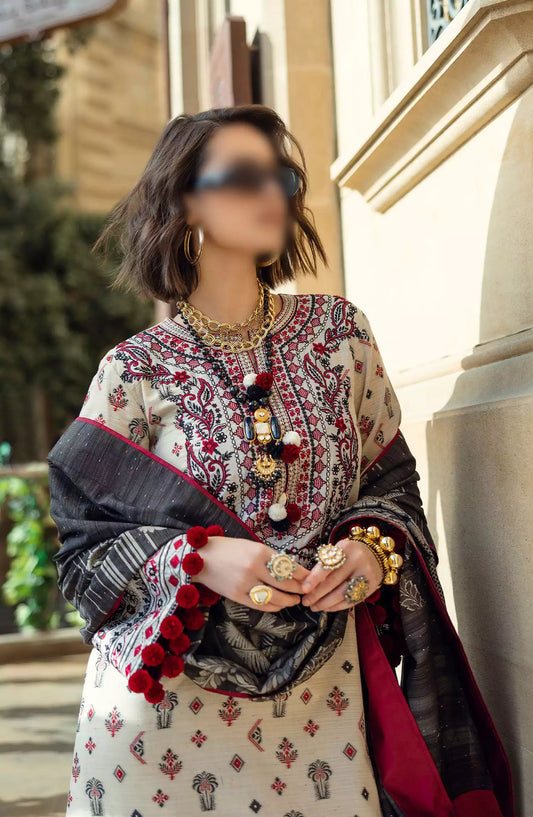 Mushq Broadway A Walk To Remember Luxury Winter Shawl Collection - MWI 01 Dreamy Escape