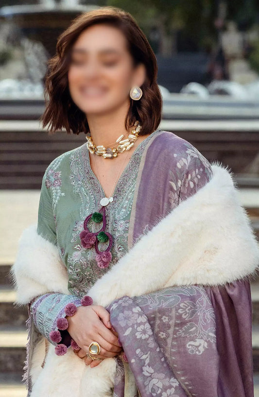 Mushq Broadway A Walk To Remember Luxury Winter Shawl Collection - MWI 02 SWEET UNION