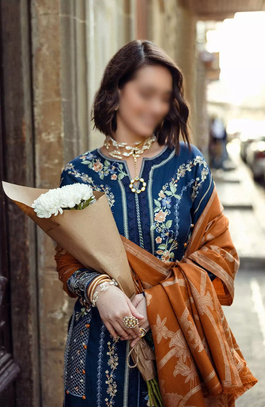 Mushq Broadway A Walk To Remember Luxury Winter Shawl Collection - MWI 03 SWEET SURRENDER