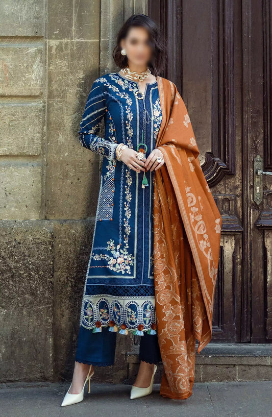 Mushq Broadway A Walk To Remember Luxury Winter Shawl Collection - MWI 03 SWEET SURRENDER