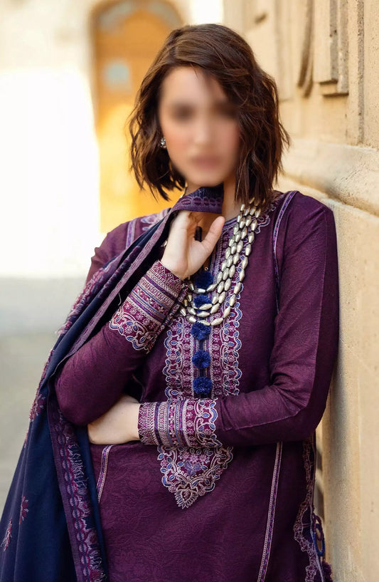 Mushq Broadway A Walk To Remember Luxury Winter Shawl Collection - MWI 09 ENDLESS PASSION