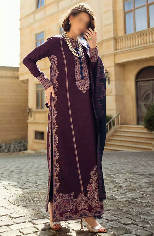 Mushq Broadway A Walk To Remember Luxury Winter Shawl Collection - MWI 09 ENDLESS PASSION