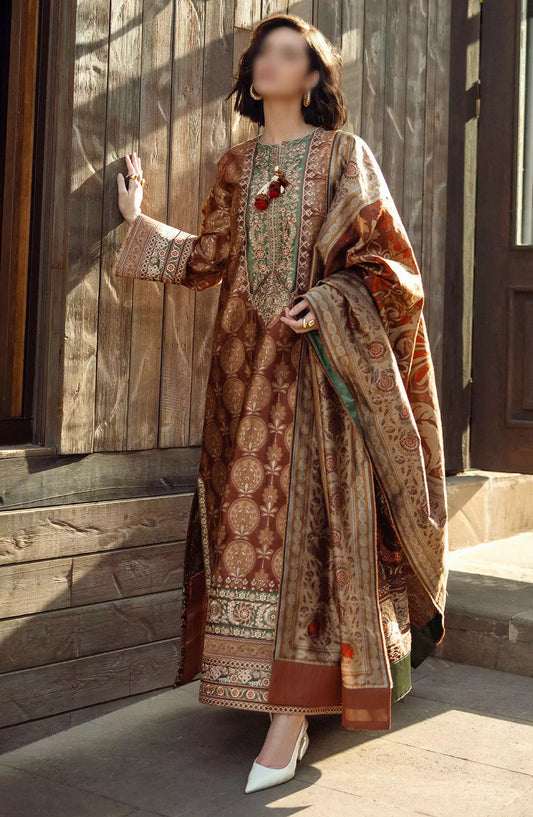 Mushq Broadway A Walk To Remember Luxury Winter Shawl Collection - MWI 10 ETERNAL PROMISE