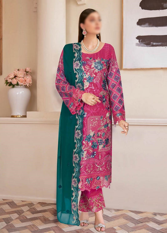 N 207 Ramsha Luxury Chiffon Collection Vol 21