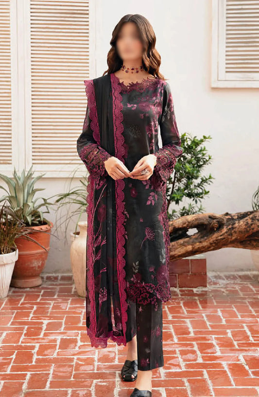 Ramsha Rangrez Luxury Lawn Collection Vol 04 2024 - N 401