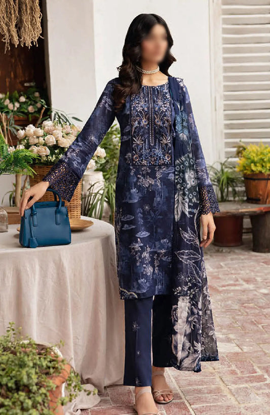 Ramsha Rangrez Luxury Lawn Collection Vol 04 2024 - N 404
