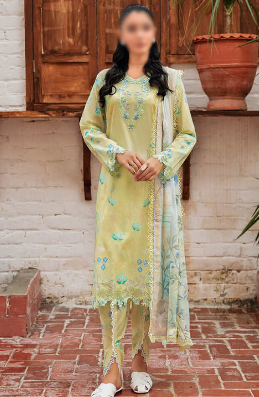 Ramsha Rangrez Luxury Lawn Collection Vol 04 2024 - N 407