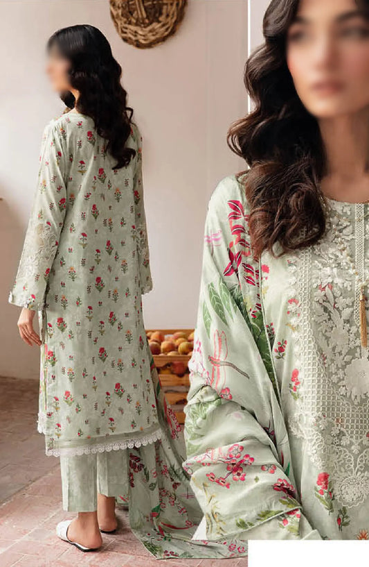 Ramsha Rangrez Luxury Lawn Collection Vol 04 2024 - N 409