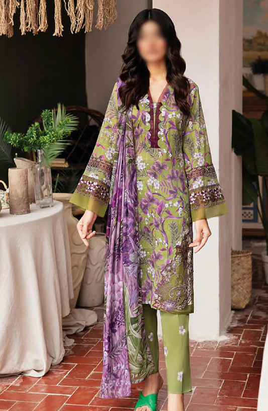 Ramsha Rangrez Luxury Lawn Collection Vol 04 2024 - N 410