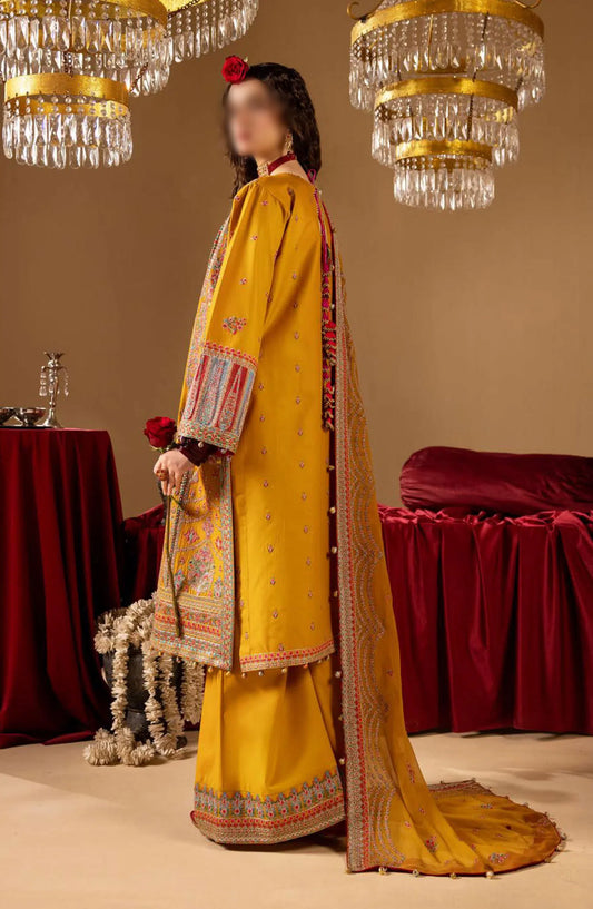 Ishq Festive Lawn Collection By Minha - Nazakat