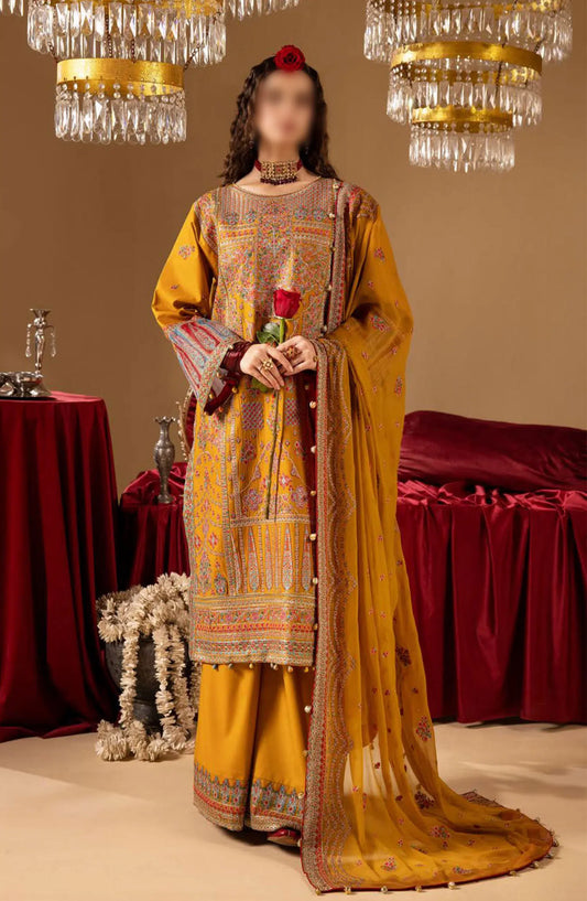 Ishq Festive Lawn Collection By Minha - Nazakat