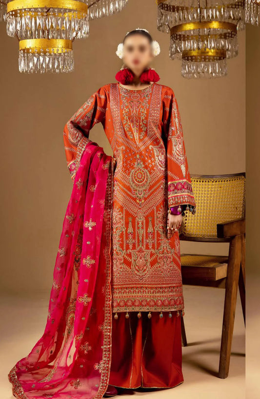 Ishq Festive Lawn Collection By Minha - Nazara