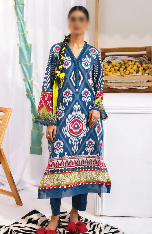 Nureh N-Girls Unstitched Premium Printed Lawn Collection - NGL-01