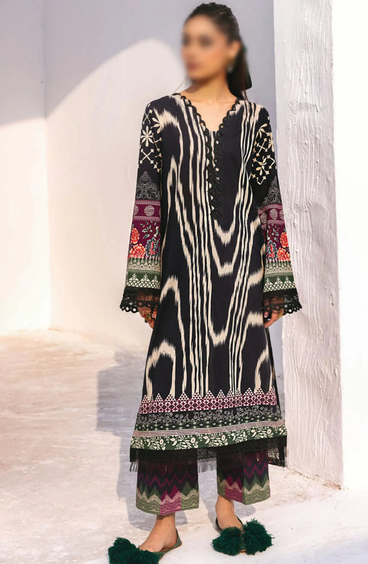 Nureh N-Girls Unstitched Premium Printed Lawn Collection - NGL-02