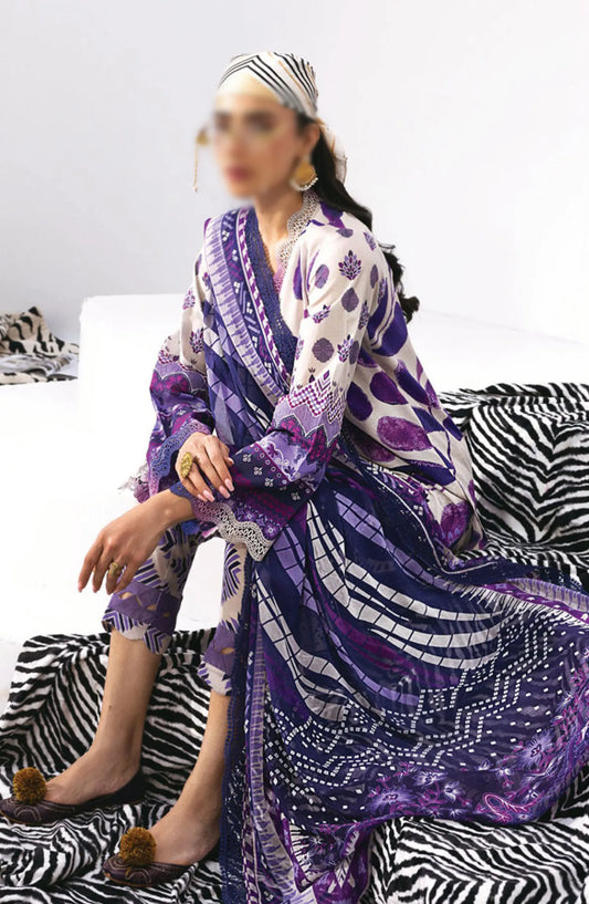 Nureh N-Girls Unstitched Premium Printed Lawn Collection - NGL-03