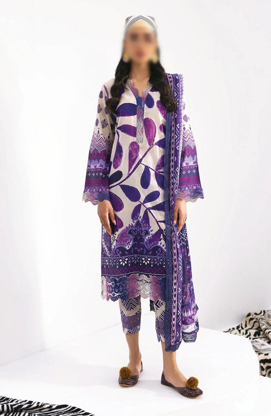 Nureh N-Girls Unstitched Premium Printed Lawn Collection - NGL-03