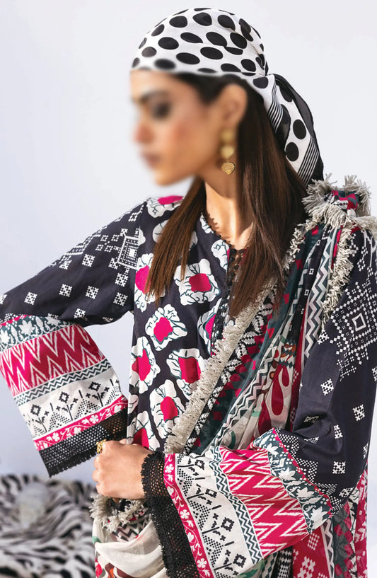 Nureh N-Girls Unstitched Premium Printed Lawn Collection - NGL-05