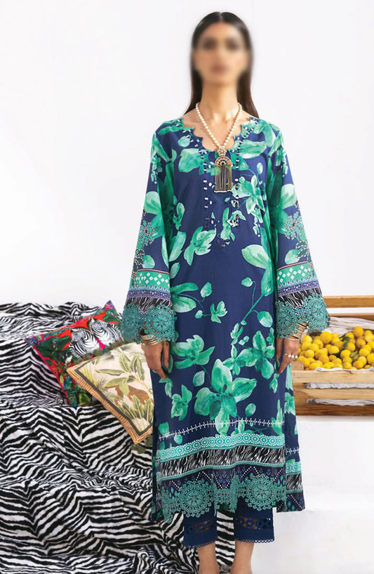 Nureh N-Girls Unstitched Premium Printed Lawn Collection - NGL-06