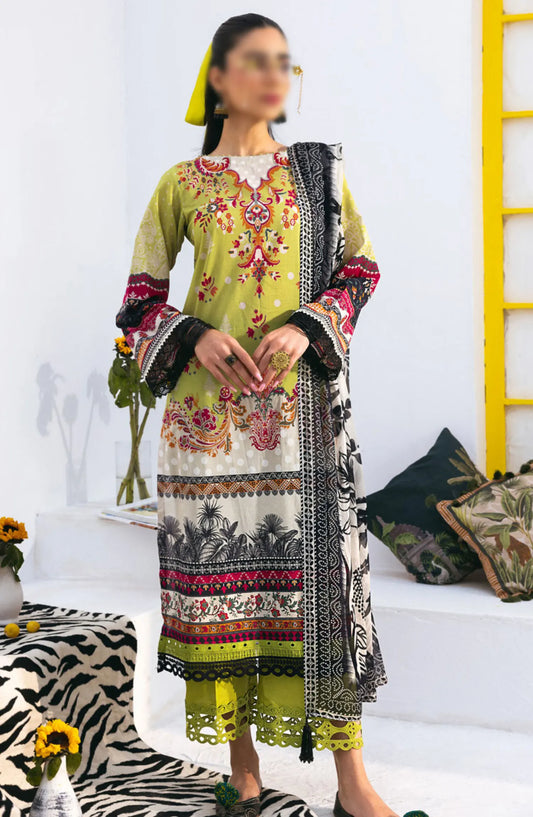 Nureh N-Girls Unstitched Premium Printed Lawn Collection - NGL-11