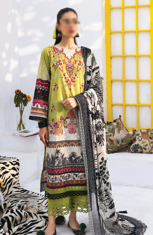 Nureh N-Girls Unstitched Premium Printed Lawn Collection - NGL-11