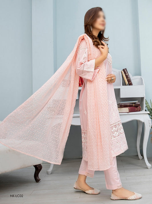 NKLC 02 Norma Kaamal ChikanKari Eid Festive Collection