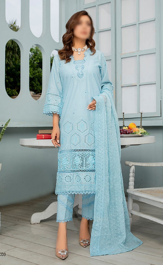 NKLC 03 Norma Kaamal ChikanKari Eid Festive Collection
