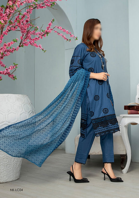 NKLC 04 Norma Kaamal ChikanKari Eid Festive Collection
