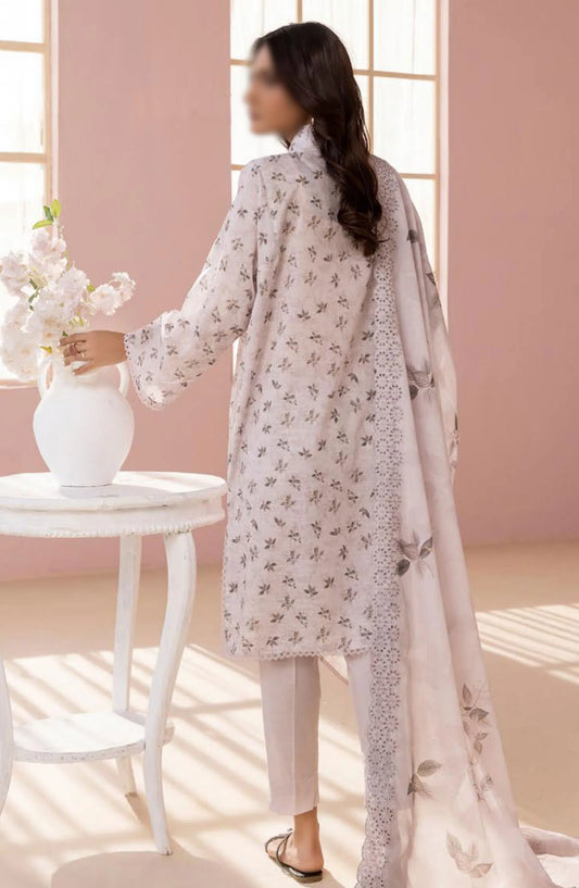 NUR Pastels Printed Embroidered Lawn Collection - NP 06