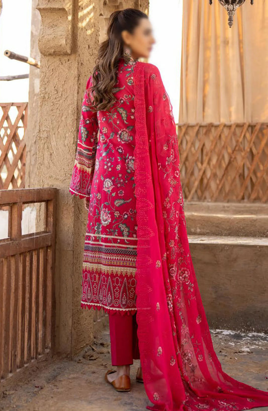 RangRez Printed and Embroidered Lawn Collection - NR-01