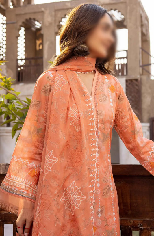 RangRez Printed and Embroidered Lawn Collection - NR-05