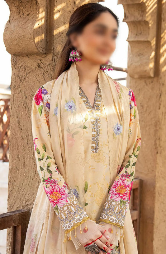RangRez Printed and Embroidered Lawn Collection - NR-10